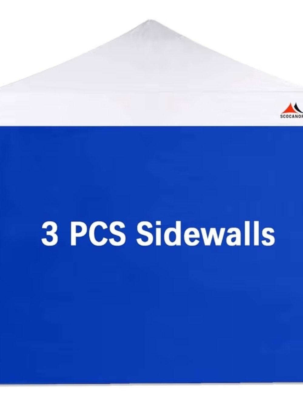 3 PCS Sidewalls Canopy Panel - Blue